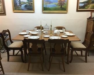Vintage Harvest table and chairs
