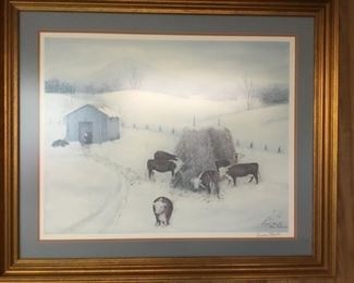 Queena Stovall print “FEBRUARY”