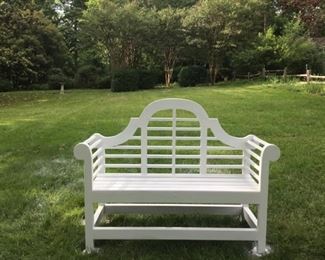 Bench made by Thomas A. Johnson 
