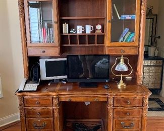 Desk with hutch $600
84 tall 67 wide 25 deep