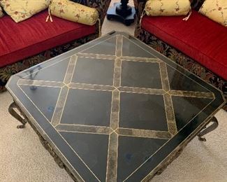 Mainland Smith coffee table $850 
50 square 24 tall