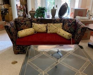 Decorator sofas $500 each or 800 for pair 
87.5 long 37 tall 42 deep