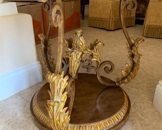 Marble side table $500
27 round 26 tall