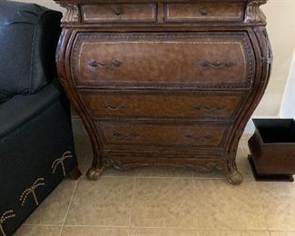 Secretary chest $425
41.5 tall 33.5 wide 19 deep