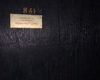 Maitland  Smith coffee table $500
43 square 24.5 tall