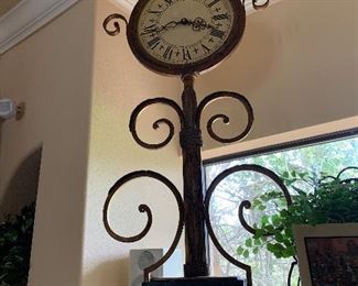 Clock decor $65