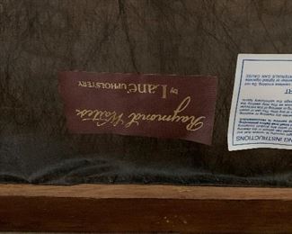 Lane upholstered chairs $300 each or $500 for pair 
38.5 tall 27 wide 29 deep