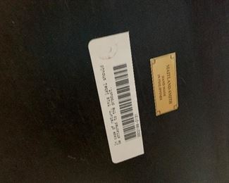 Pair of Maitland Smith end tables $450 each or $800 for pair
24 round 30 tall