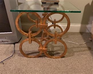 Good and glass end table $150
20 square 18.5 tall