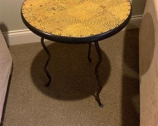 Round yellow table $125
18 round 22.5 tall