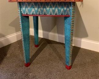 Art end table $125
22 square 26 tall
