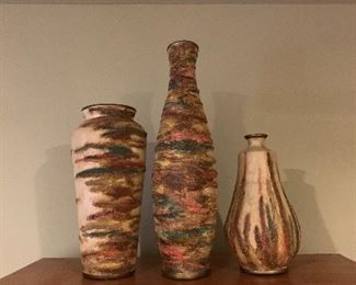 Trio of vases $80
