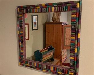 Art mirror $75
32 square