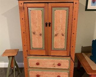 Art T.V. Cabinet $150
63.5 tall 37.5 wide 24.5 deep