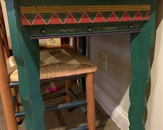 Art desk with chair $175
Desk 37 long 22 wide 30 tall