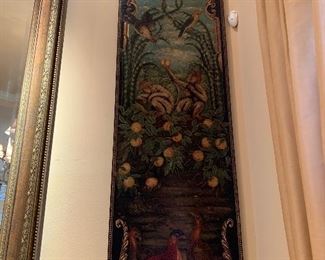 buffet art, two different pieces available 84 inches tall 24 inches wide
450 each or 800 pair