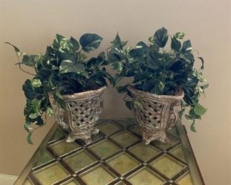 Pair of greenery $25