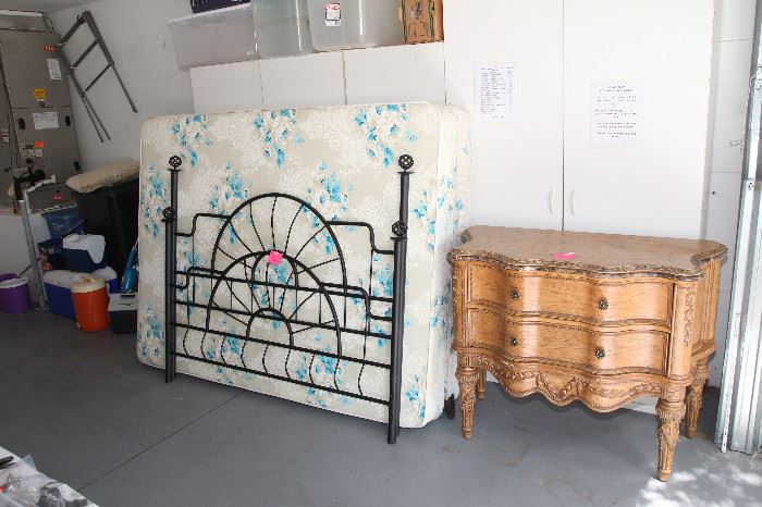 Queen Bed; Dresser; Storage Cabinets