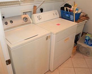 Washer and Dryer (Sold as Set)
