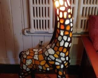 4ft. stained glass bronze base    $650
