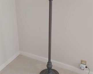 Stained glass standing lamp $60