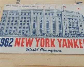 1962 Scorecard  $10