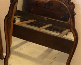 Early 1900's SLIGH Bedroom Set w Hand painted detail