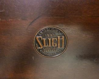 Early 1900's SLIGH Bedroom Set w Hand painted detail