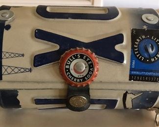 License Plate Purse