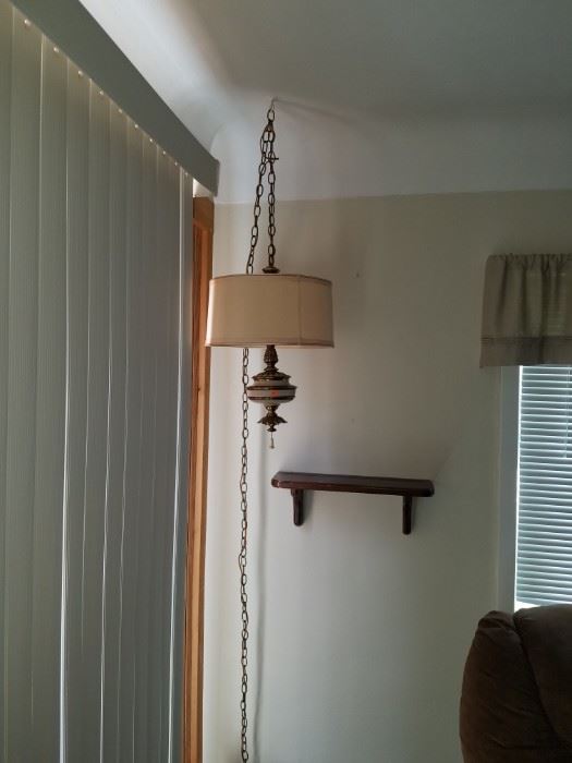 Hanging retro lamp $23