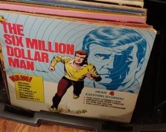Rare Six Million Dollar Man album