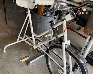 Vintage stationary bike