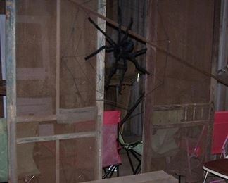 Two of Three old screen doors