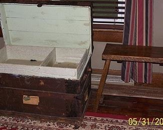 Trunk and bench