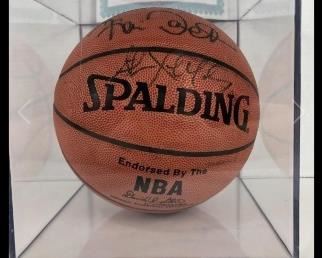 Kevin Garnett & Stephon Marbury Autographed Ball