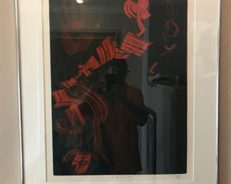 Artist Proof Lithograph - Walkabout by Dennis Ruff