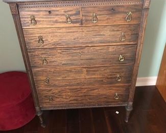 Antique 6 Drawer Dresser