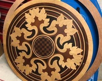 Floor Inlay w/Router pattern