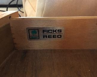 Vintage "Ficks Reed furniture