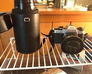 Vintage Pentax camera