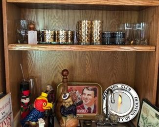 Lots of Barware (Missouri) Vintage glassware