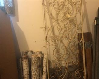 Vintage wrought iron gates (2)