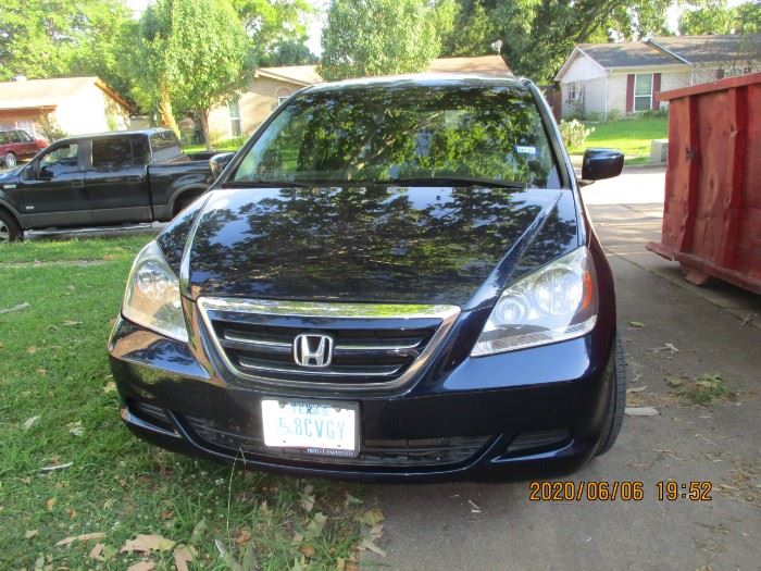2006 Honda Odyssey   $3,500.00