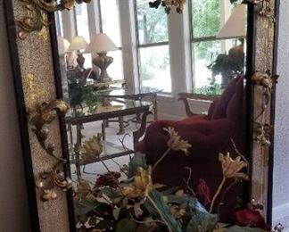 John Richard gilt wood mirror - $750