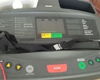 Precor treadmill w/mat & manual - $275