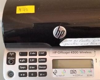 HP OfficeJet 4500 Wireless - $45