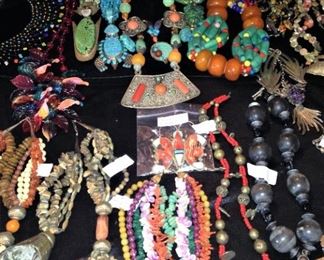 Big, fun, and colorful jewelry