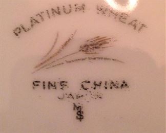 "Platinum Wheat" china 