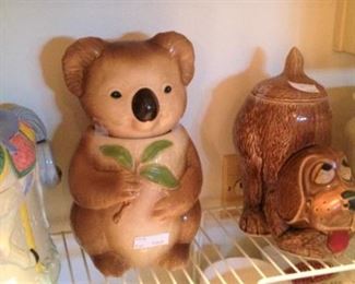 Vintage cookie jars