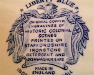 Liberty Blue ironstone